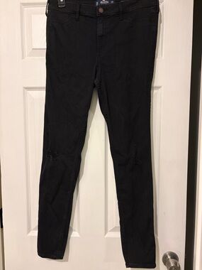 Hollister Black High-Rise Jean Leggings